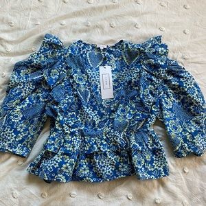 Rhode Elodie Top - Floral Print